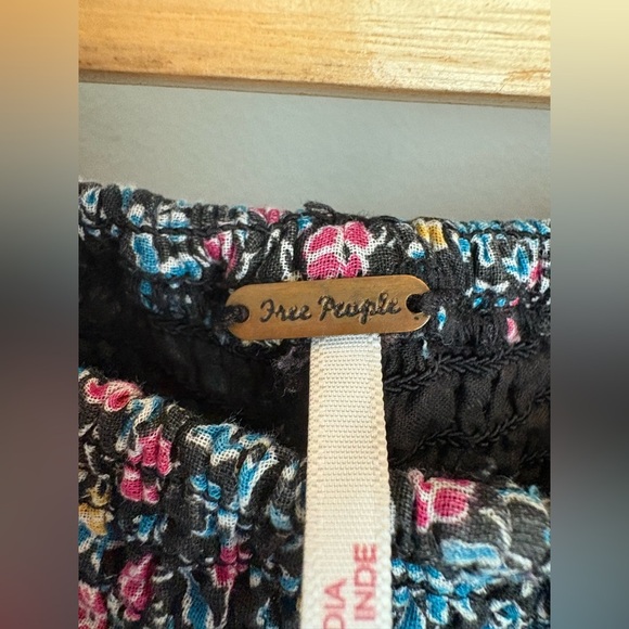 Free People Multicolor Patterned Top/Short Set - Picture 2 of 5